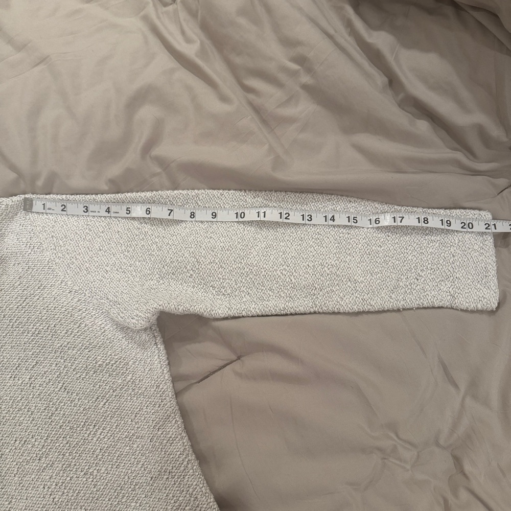 Soft Surroundings Westport Boucle Quarter Zip Petite Pullover - Picture 10 of 10
